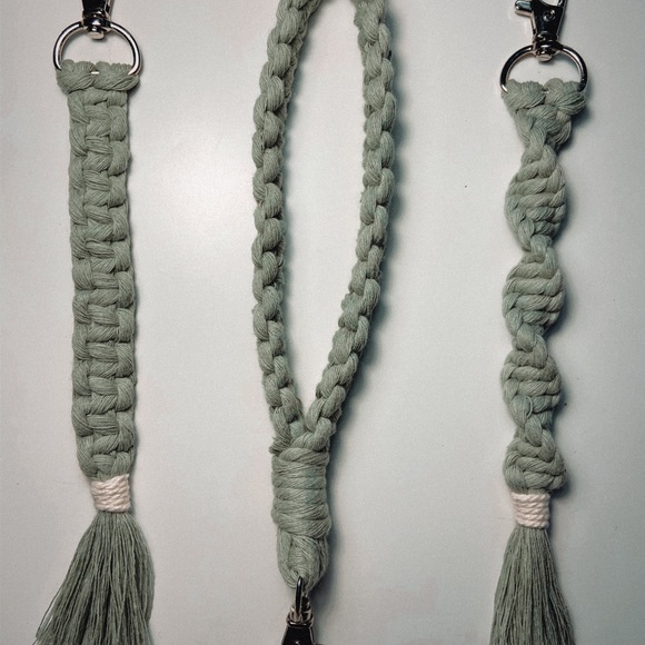 Handmade Macrame Keychains - Picture 1 of 2